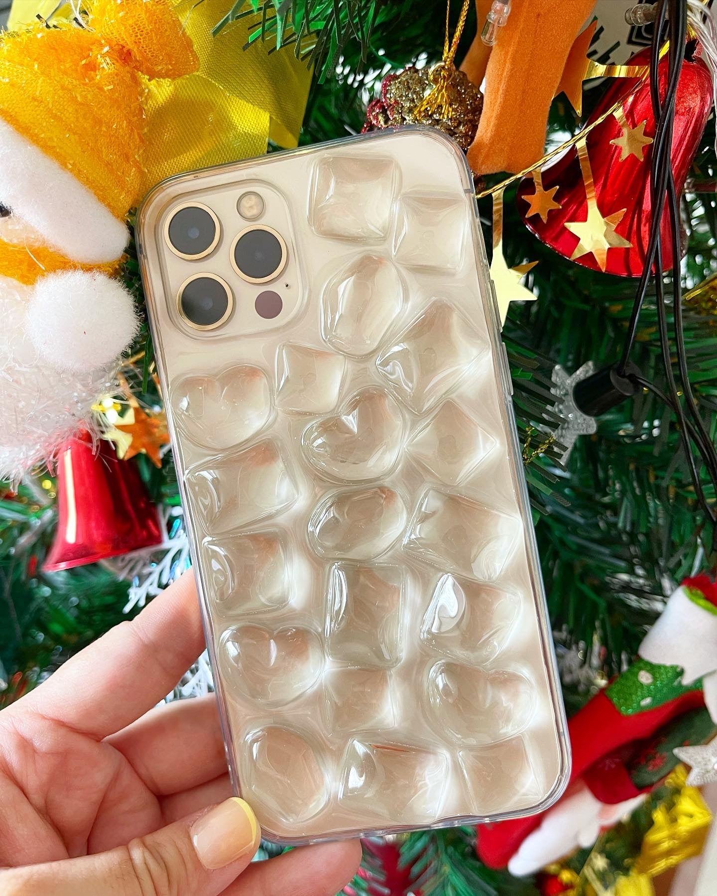 【CraftBeast handmade Ready-made】Crystal glass resin phone case