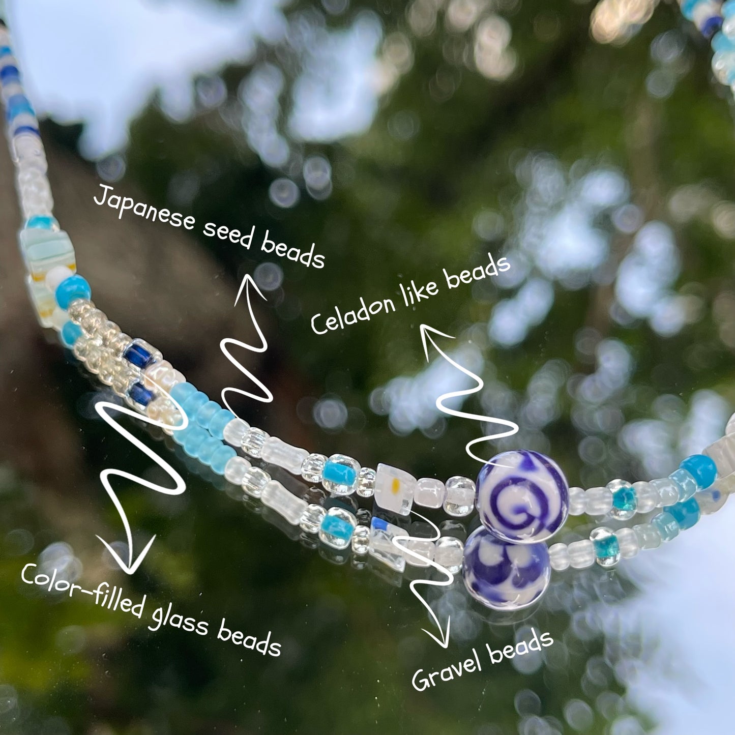 【Craftbeast Ready-made】Beaded Necklace