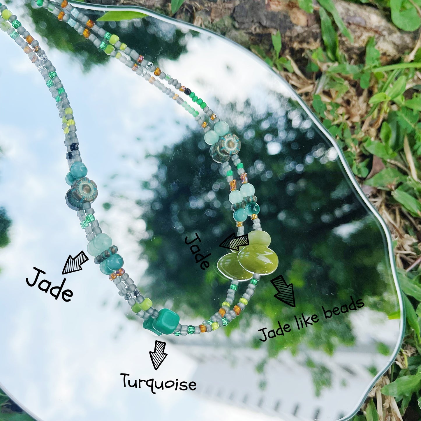 【Craftbeast Ready-made】Beaded Necklace