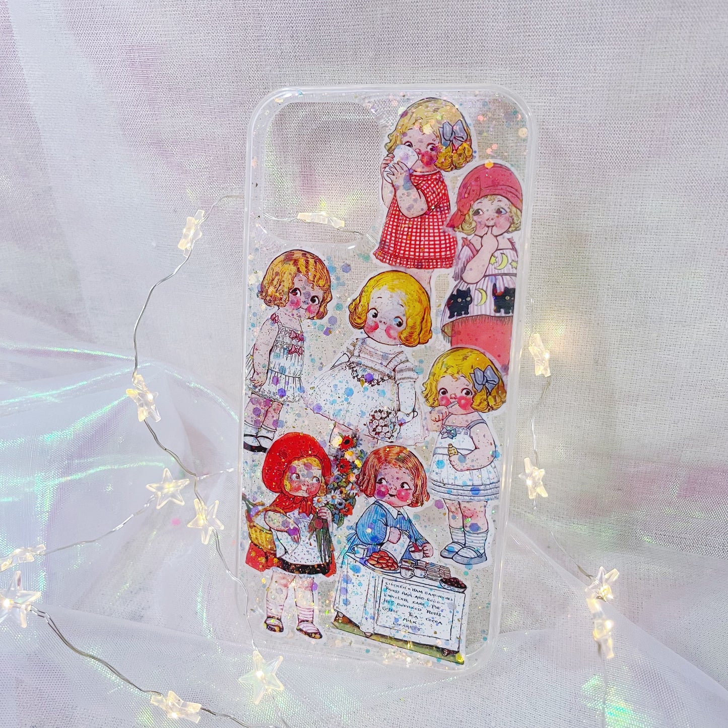 【CraftBeast handmade Ready-made】Sticker resin phone case