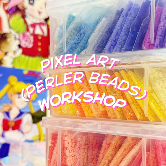 Pixel art(拼豆 Fuse beads) booking link - please read booking info before booking