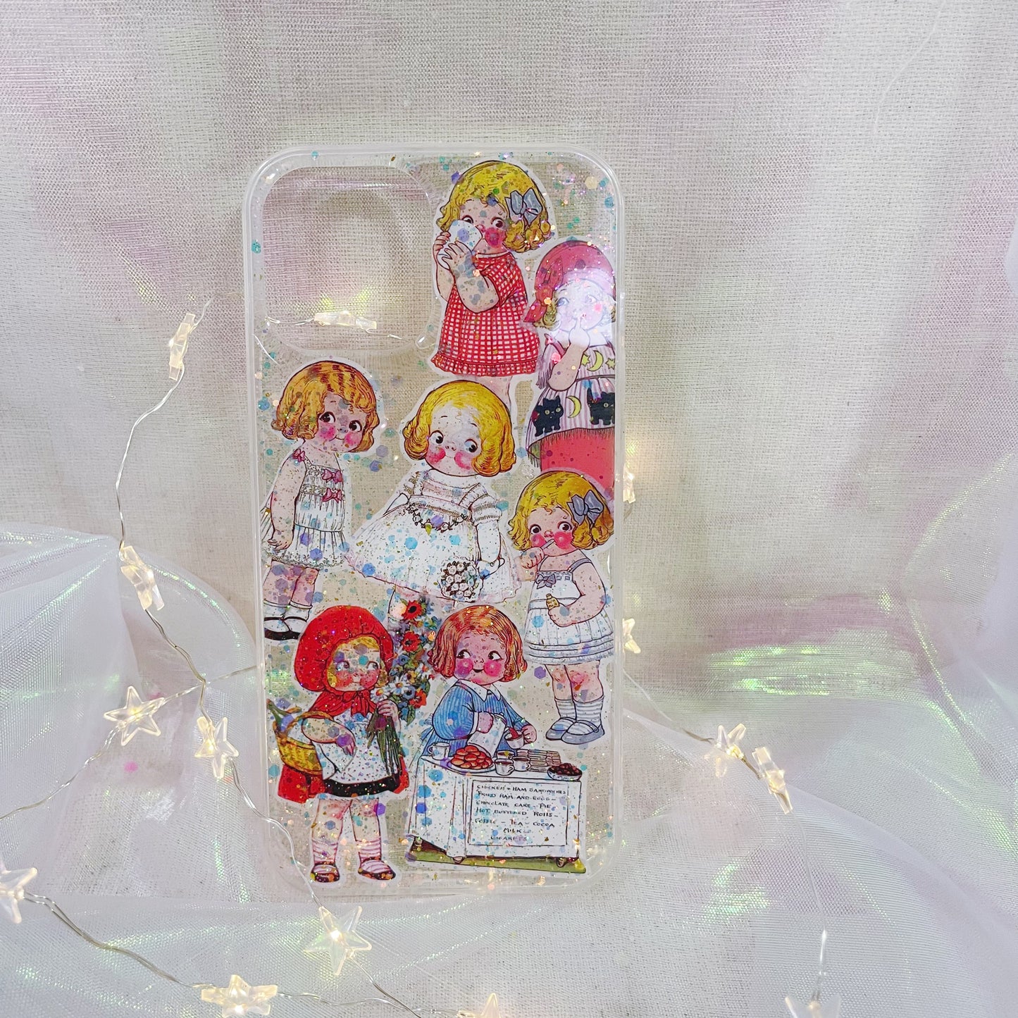 【CraftBeast handmade Ready-made】Sticker resin phone case