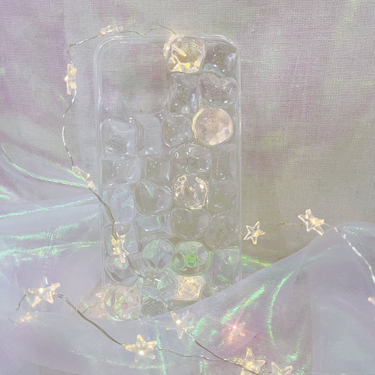 【CraftBeast handmade Ready-made】Crystal glass resin phone case