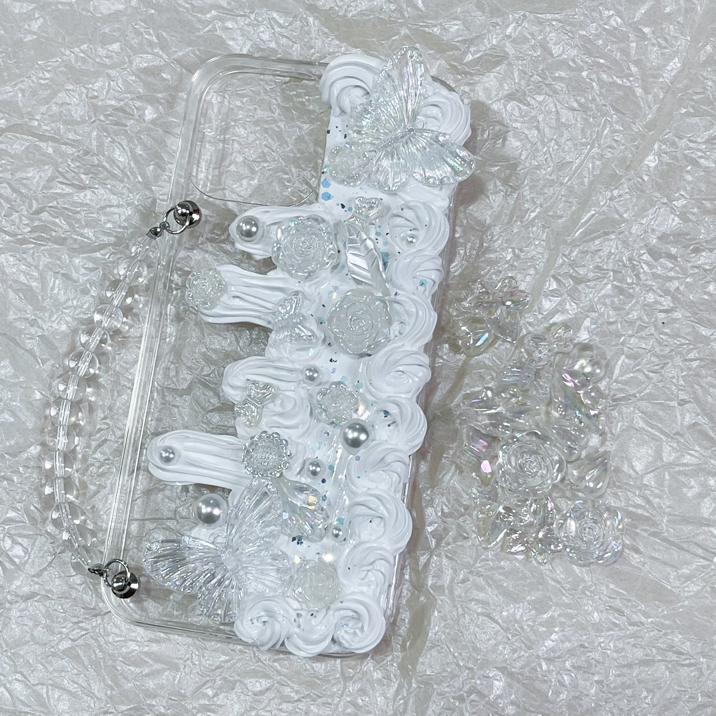 【CraftBeast Ready-made】Elegant Baroque Illusion Rose phone case