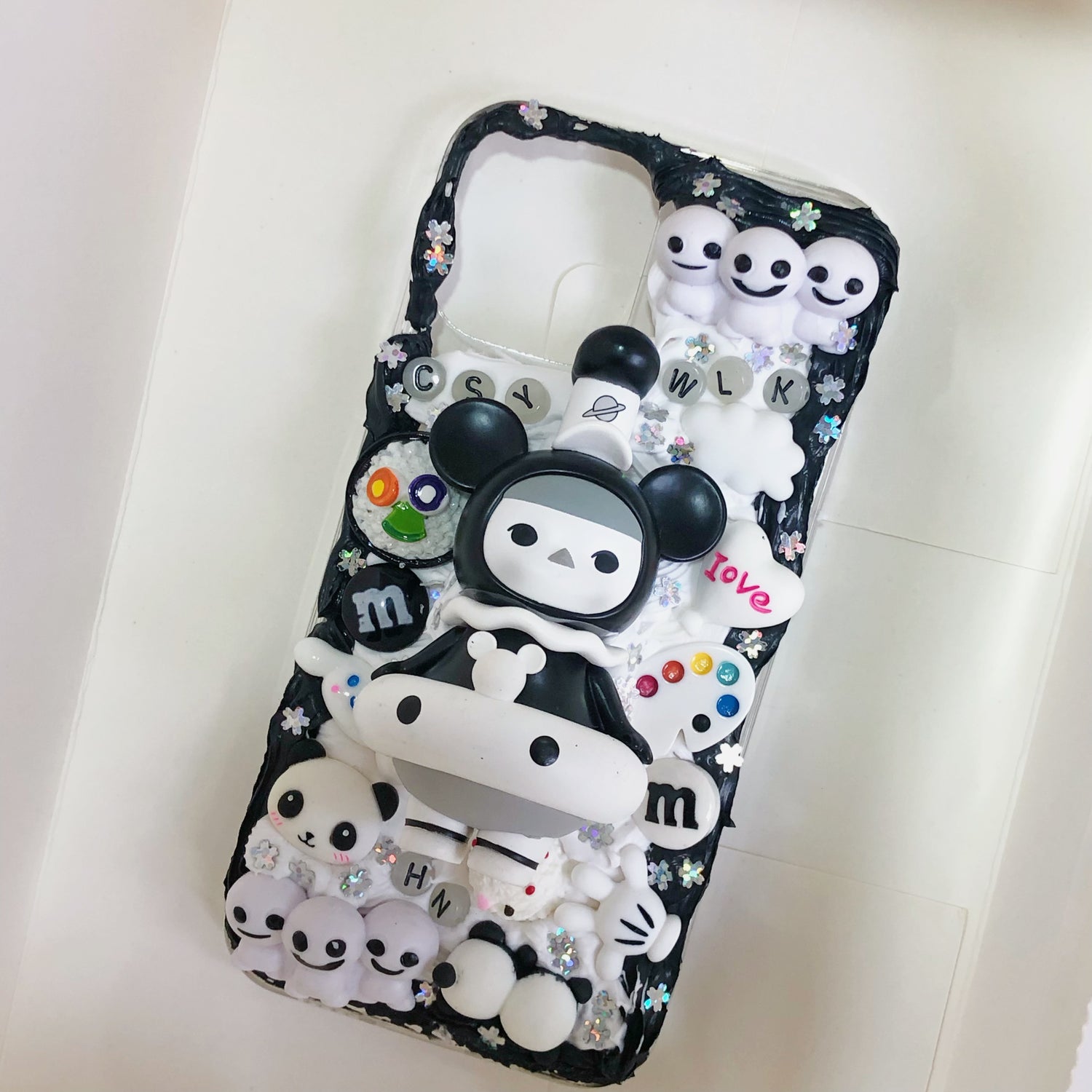 Limited Edition  Exclusive Handmade Decoden Phone Case